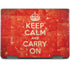 Keep Calm and Carry On Distressed Notebook 9 Pro 13in (2017) Skin